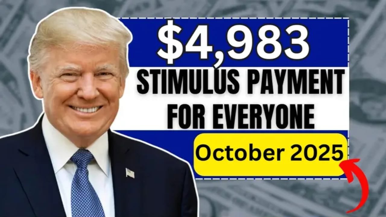 Shocking $4,983 Direct Deposit in October 2025