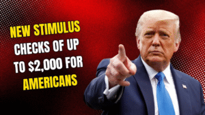 Big news: Donald Trump proposes new stimulus checks of up to $2,000 for Americans