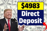 Direct deposit of $4983 for everyone in october 2025 amount
